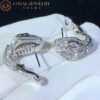 Bulgari Serpenti 354702-WG white gold earrings set with pavé diamonds 8