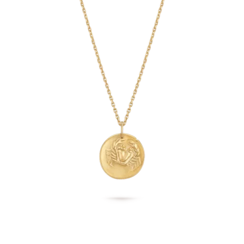 Van Cleef & Arpels VCARP7SX00 Zodiaque medal Cancri (Cancer) Yellow gold 1