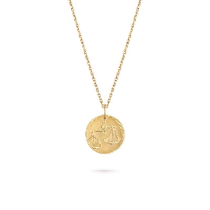 Van Cleef & Arpels VCARP7SW00 Zodiaque medal Librae (Libra) Yellow gold 1
