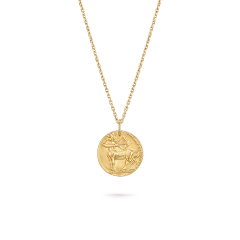 Van Cleef & Arpels VCARP7SP00 Zodiaque medal Sagittarii (Sagittarius) Yellow gold 1