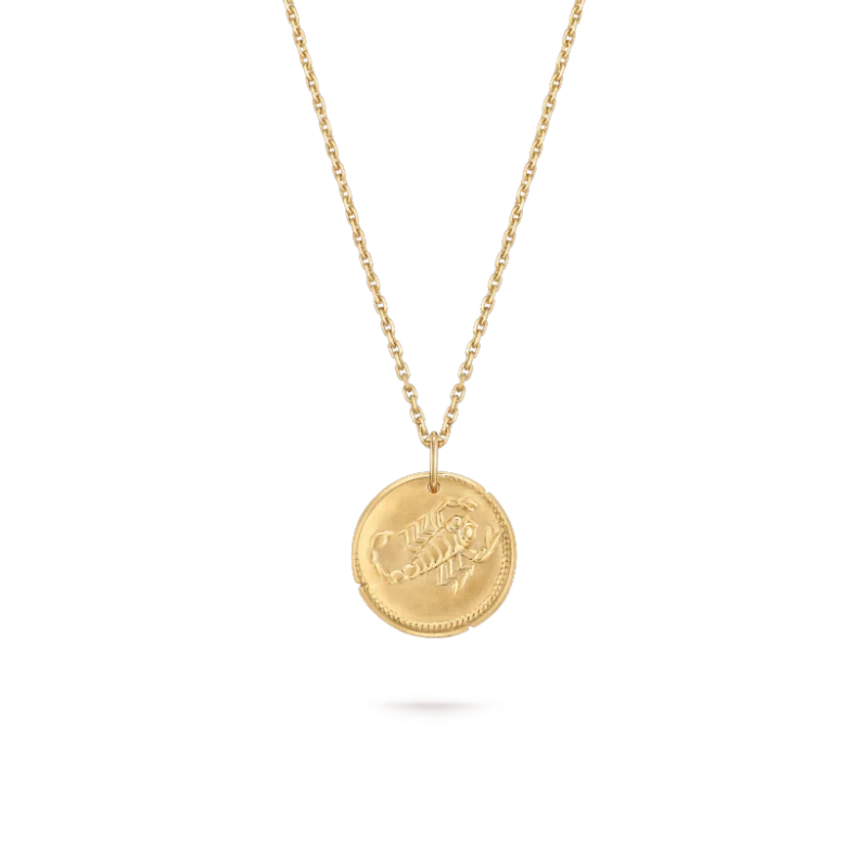 Van Cleef & Arpels VCARP7SZ00 Zodiaque medal Scorpii (Scorpio) Yellow gold 1
