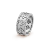 Van Cleef & Arpels VCARO9LP00 ring Perlée clovers White gold Diamond ring 1