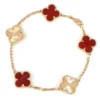 Van Cleef & Arpels VCARP7RP00 Vintage Alhambra bracelet 5 motifs Yellow Gold Edition bracelet 1