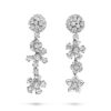 Van Cleef & Arpels VCARP05H00 Folie des Prés earrings White gold Diamond earrings 1