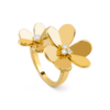 Van Cleef & Arpels VCARB67600 Frivole Between the Finger Ring Yellow gold Diamond Ring 1
