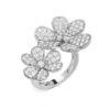 Van Cleef & Arpels VCARB67500 Frivole Between the Finger Ring White gold Diamond Ring 1