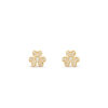 Van Cleef & Arpels VCARP24200 Frivole earrings mini model Yellow gold Diamond earrings 1