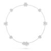 Van Cleef & Arpels VCARN25400 Frivole necklace 9 flowers White gold Diamond necklace 1