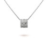 Van Cleef & Arpels VCARO2EF00 Perlée clovers pendant White gold Diamond Necklace 1