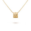 Van Cleef & Arpels VCARO3YG00 Perlée clovers pendant Yellow gold Diamond Necklace 1