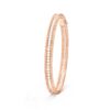 Van Cleef & Arpels VCARP27G00 Perlée diamonds bracelet 1 row Rose gold Diamond bracelet 1