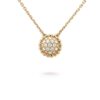 Van Cleef & Arpels VCARO9PD00 Perlée diamonds pendant Yellow gold Diamond Necklace 1