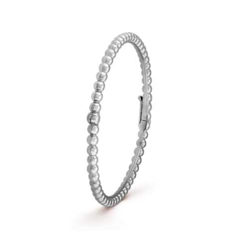 Van Cleef & Arpels VCARO7A900 Perlée pearls of gold bracelet White gold 1