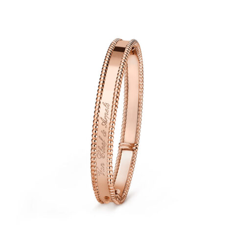 Van Cleef & Arpels VCARP3K700 Perlée signature bracelet Rose gold 1