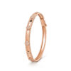 Van Cleef & Arpels VCARP6X200 Perlée sweet clovers bracelet Rose gold Diamond bracelet 1