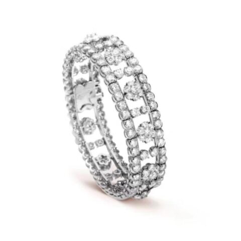 Van Cleef & Arpels Snowflake VCARO3RH00 bracelet Platinum Diamond bracelet 1