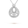 Van Cleef & Arpels VCARO3RN00 Snowflake pendant small model Platinum Diamond Necklace 1