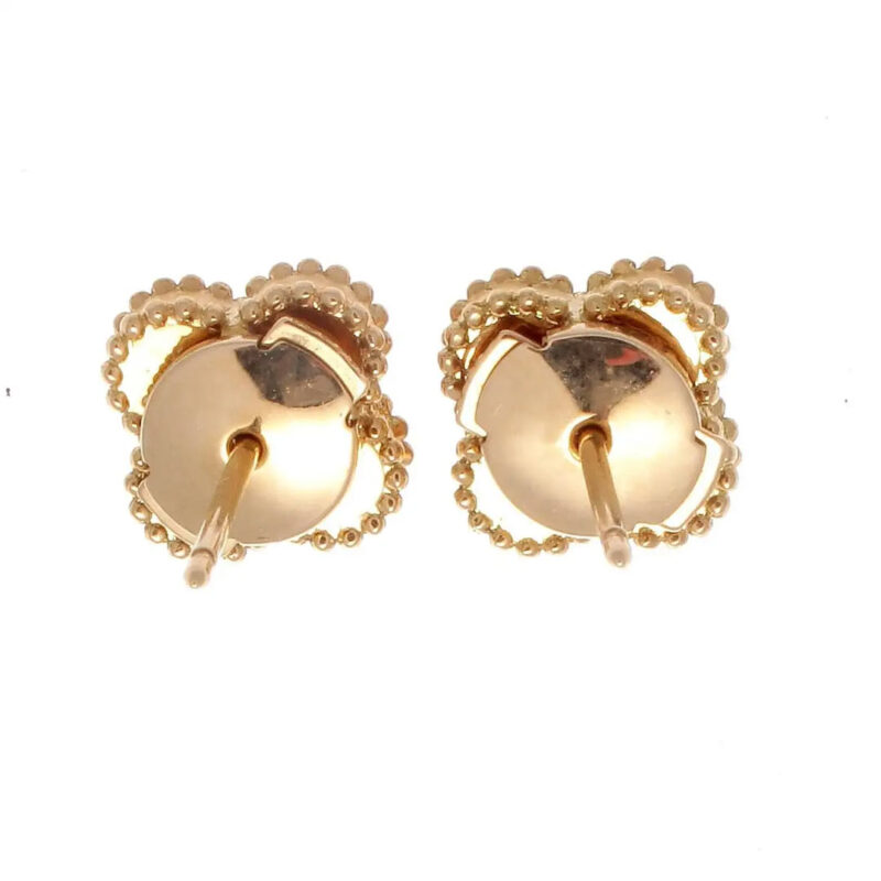 Van Cleef & Arpels Earrings Sweet Alhambra Lapis Gold Earrings 1