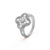 Van Cleef & Arpels VCARO26N00 Vintage Alhambra ring White gold Diamond ring 1