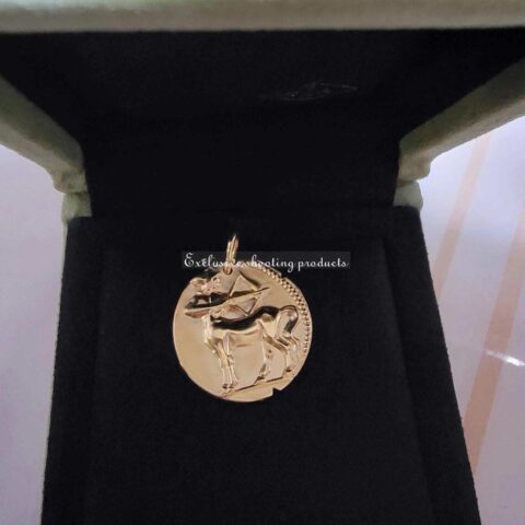Van Cleef & Arpels VCARP7SP00 Zodiaque medal Sagittarii (Sagittarius) Yellow gold 4