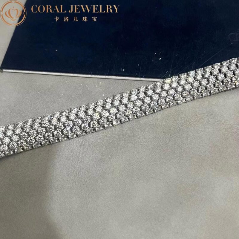 Van Cleef & Arpels VCARO9CO00 À Cheval bracelet Platinum Diamond bracelet 6