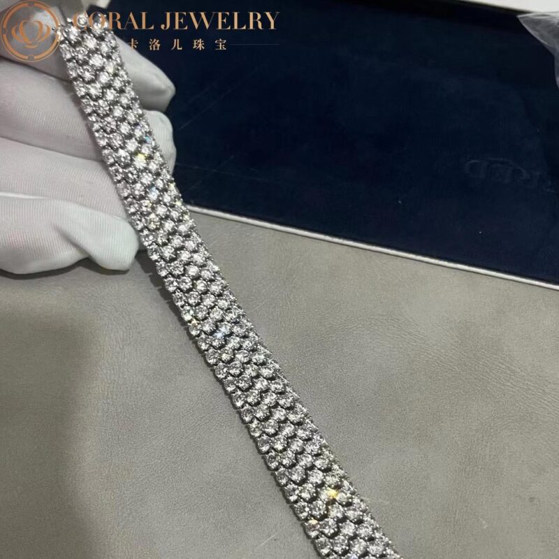 Van Cleef & Arpels VCARO9CO00 À Cheval bracelet Platinum Diamond bracelet 4