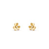 Van Cleef & Arpels VCARP0J300 Frivole earrings mini model Yellow gold Diamond earrings 1