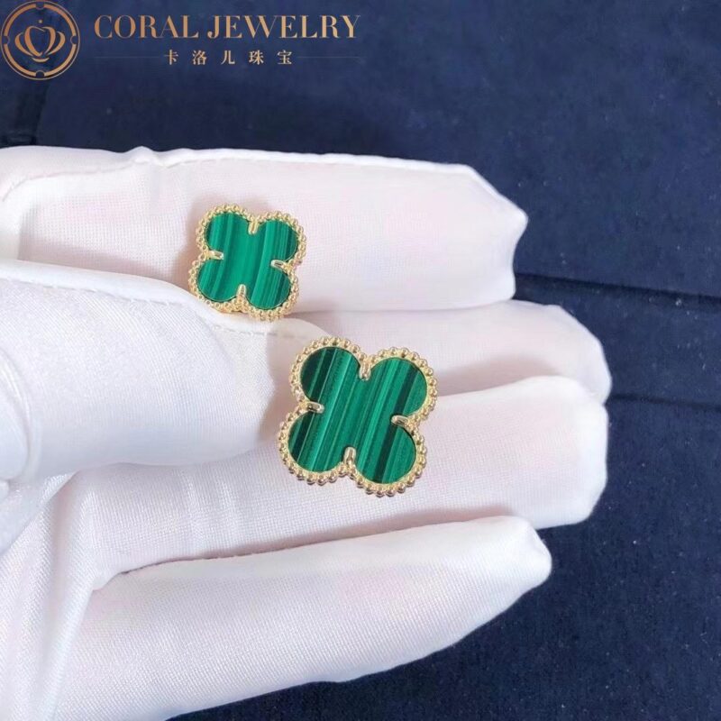 Van Cleef & Arpels VCARO3MI00 ring Magic Alhambra Between the Finger ring Yellow gold Malachite ring 2