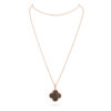 Van Cleef & Arpels VCARP6I200 Magic Alhambra long necklace 1 motif Rose gold Mother-of-pearl necklace 1