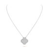 Van Cleef & Arpels VCARN9MS00 Magic Alhambra pendant White gold Diamond Necklace 1