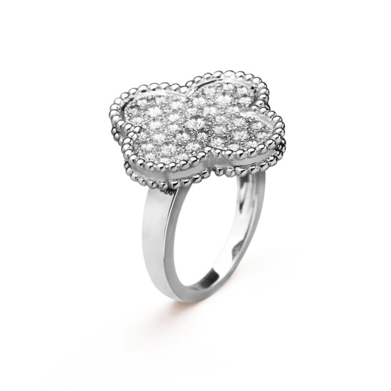Van Cleef & Arpels VCARN9WU00 ring Magic Alhambra White gold Diamond ring 1