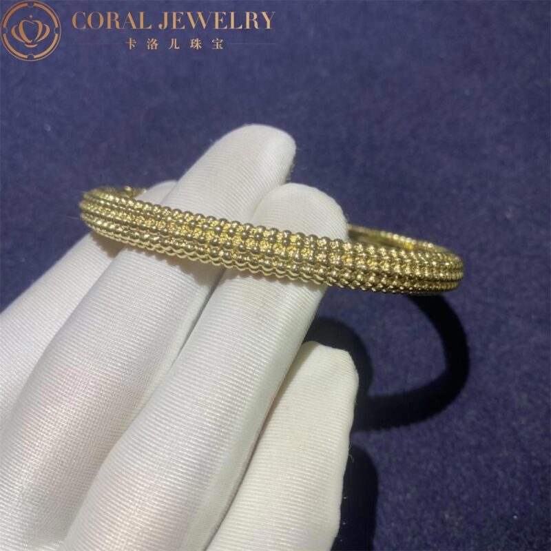 Van Cleef & Arpels VCARP0X200 Perlée pearls of gold bracelet 5 rows Yellow gold bracelet 5