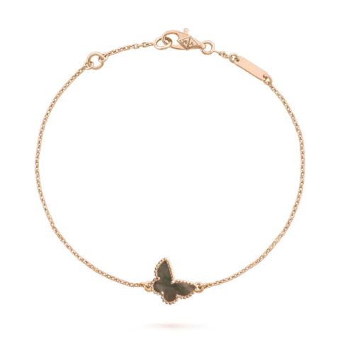 Van Cleef & Arpels VCARP9VB00 Sweet Alhambra butterfly bracelet Rose gold Mother-of-pearl CHINA EXCLUSIVE bracelet 1