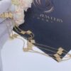 Van Cleef & Arpels VCARO8DG00-yg Sweet Alhambra Long Necklace 16 Motifs Yellow Gold 2