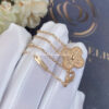 Van Cleef & Arpels VCARN9ZS00 Vintage Alhambra Pendant 18k Rose Gold Necklaces 2