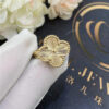 VCARP6I300 ring Van Cleef & Arpels Vintage Alhambra ring Yellow gold 4